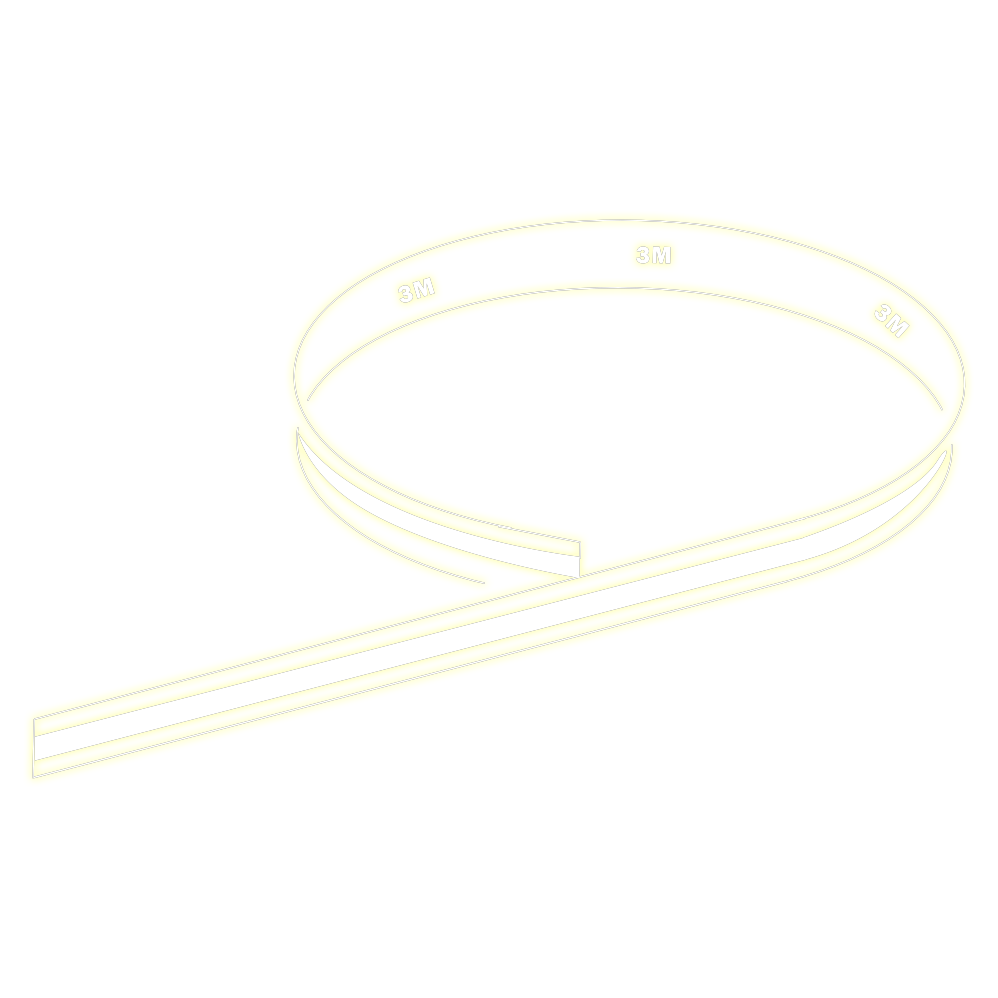 Flexible COB strips