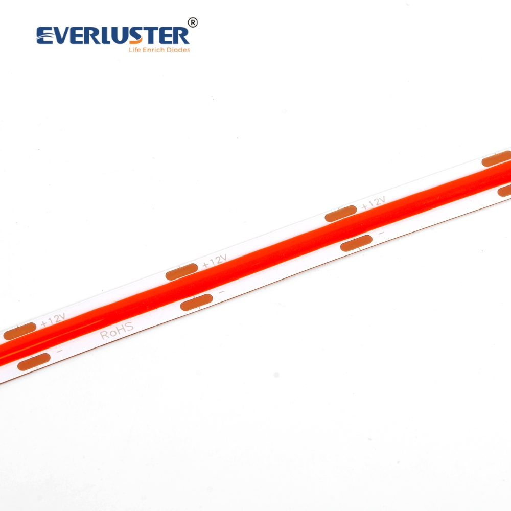 12 / 24V rote Farbe COB-Streifen 8mm oder 10mm