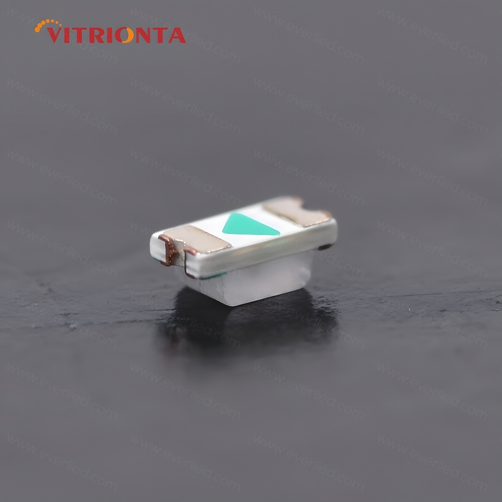 small size 0603 smd led diode green color